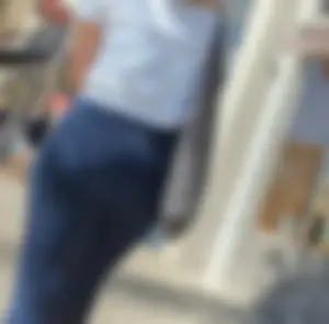 White Lady Bumped Into with VPL (OC)