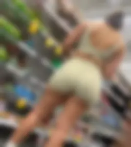 Beautiful thick girl in tight shorts part 2