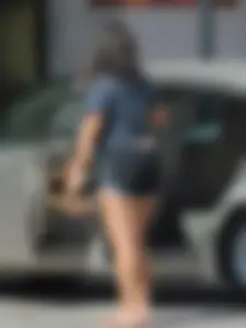 Nice legs in the parking
