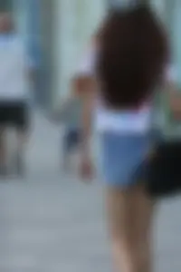 Candid skinny Chinese asses in shorts