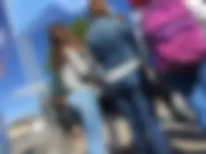 Craziest ass in super tight jeans! (Not OC)