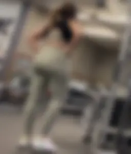 THICK LATINA AT THE GYM