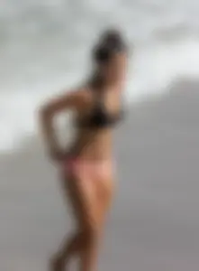 Mix of candid girls at the beach and in bikinis