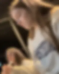 Skinny And Tight College Girl In Blue Leggings Bends Over For Me (Upshots)