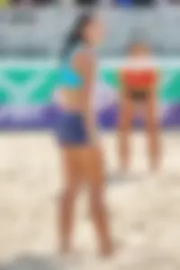 Thai candid volleyball girls
