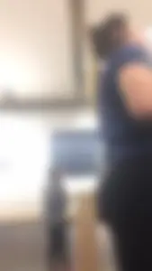 Chubby Girl in Yoga Pants