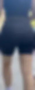 Three great asses in yoga pants