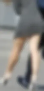 Sexy Candid Legs, Extremely High Heels Street Pic