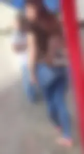 Beautiful plain pants in thin women. LOOK AT IT!