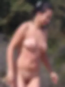 Nude beach and topless girls