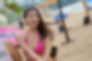 Asian girls in bikinis
