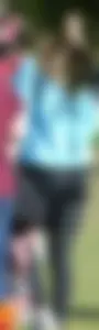 Tall skinny blonde teen in tight leggings with a tight ass