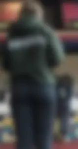 Hot blonde teen in movie theatre