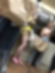 Cute Candid Girl in Shorts And Pink Sandals With Hot Tender Legs Subway Creepshots Gallery
