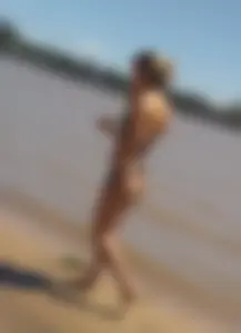 Thong girl on the beach with a great ass