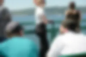 Fat ass in yoga pants showing off (OC)