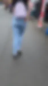 Tight Blue clear jean