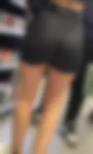 SEE THROUGH THICK ASS IN SHORTS
