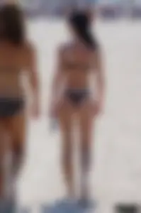 Sexy beach and bikini girls