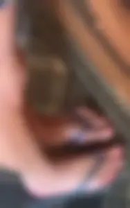 Mature milf's feet in flip-flops closeups