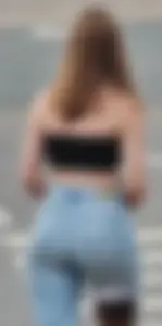 Boob tube hottie