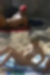 Nude beach and topless girls