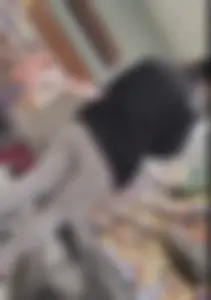 Gray Leggings Mom Shopping