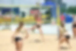 Sexy beach volleyball girls