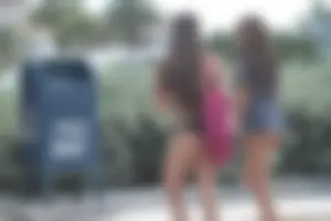 Cute Girls in Panties City Candid