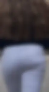 Tight little teen ass in white jeans