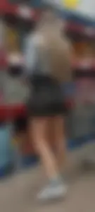 Beautiful Barbie latina with an incredible body in a spectacular tight black minidress [OC]