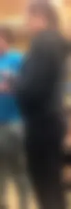 Grocery store girl in line with a nice ass in leggings