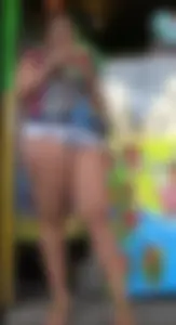 Ass Cheeks In Shorts