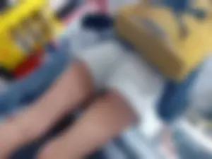 Decent legs and as in jean hotpants