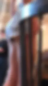 Sexy cowgirls in jean shorts sharing a meal (bonus waitress)
