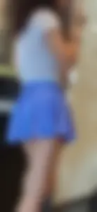 Cute girl in purple skirt @ McDonald’s