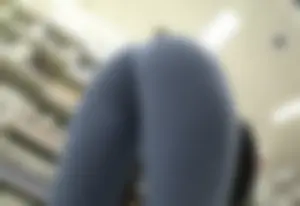 Slim latina in blue sweats  Not OC