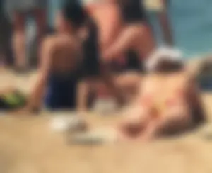 Asian girls in bikinis
