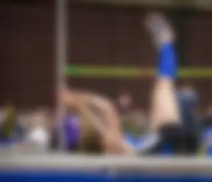 Canadian girls at an Alberta track and field tournament