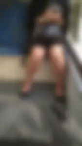Candid sexy milf with nice legs, a public bus creepshots set