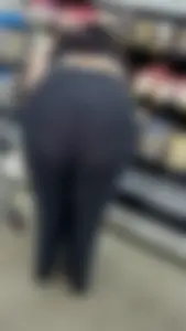Bubble Butt Bending Over In Sheer Leggings