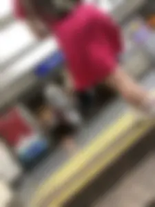 Candid Girl With Dreadlocks Subway VPL Creepshots Gallery - Her Panties Seen Through Her Dress