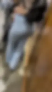 Blue leggings nice ass (OC)