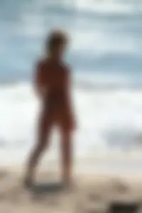 Bunch of sexy ladies on a nude beach