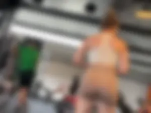 PAWG Baddie Blonde Best Ass In Gym (Not OC)