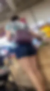 Milf s in jean shorts