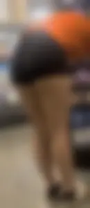 Tight asian college girl in volleyball shorts (OC)