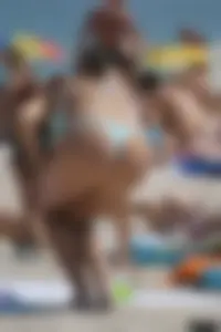 Sexy beach and bikini girls
