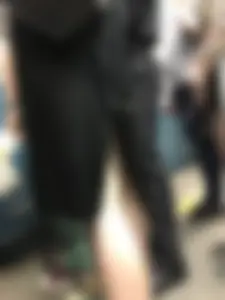 Hot Pale Legs Under Dress in Sandals Subway Creepshots