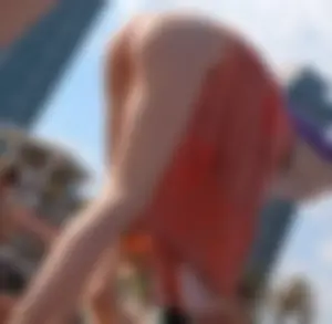 An Amazing Skinny Candid Girl Changing Her Swimsuit to White Lacey Lingerie at the Beach Creepshots Collection